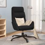 vidaXL Scaun de relaxare, negru, piele ecologică (341141)