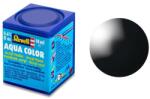 Revell Aqua 007 Fekete RAL 9005 fényes vízbázisú makett festék (36107)
