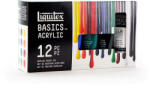 Liquitex Basics akrilfesték készlet - 12x22 ml