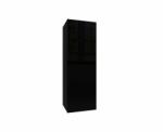Meblohand IZUMI 22 BL magasfényű fekete fali polcos szekrény 105 cm - sprintbutor