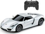 Rastar 1: 24 Masina cu telecomanda Porsche 918 Spyder, argintiu, scara 1 la 24 (Ras71400_Argintiu)