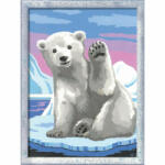 Ravensburger Pictura Pe Numere - Urs Polar (RVSPBN20079) Carte de colorat