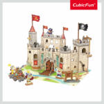CubicFun - Puzzle 3D Castelul Piratilor 183 Piese (CUP833h)