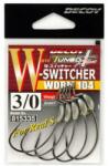 Decoy Offset Worm 104 W Switcher #3/0 0, 9gr súlyozott horog 5 db/csg (815335)