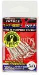 Decoy Y-S22 Multi Purpose #2/0 hármas horog 8 db/csg (400357)