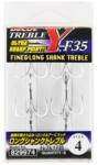 Decoy Y-F35 Long Shank #2 Microbarb hármas horog 4 db/csg (829981)