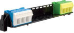  Hager VZ461 Volta N/PE sín 1 soros elosztóhoz, (11/11)x4mm2 + (3/3)x25mm2 (VZ461)
