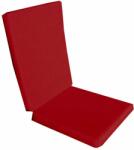 Palmonix Perna decorativa pentru scaun de bucatarie cu spatar, dimensiune sezut 42x40 cm, spatar 42x50 cm, culoare visiniu (per1-visiniu)