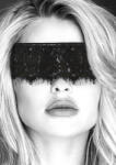 Ouch! Lace Mask With Elastic Straps Black