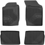 FroGum Covorașe cauciuc 3D No. 77 pentru RENAULT THALIA 2001-2012 (4 buc)