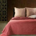 Eurofirany Morocco puha egyrétegű ágytakaró Piros 220x240 cm