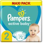 Pampers Active Baby 2 4-8 kg 72 db