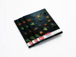 Herlitz Caiet Herlitz A5, 80 file, 70 g/mp, matematica, colturi rotunjite, Motiv spices (9480820)