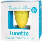 Lunette Cupă menstruală, modelul 2, galbenă - Lunette Reusable Menstrual Cup Yellow Model 2