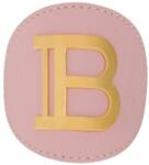 Balmain Paris Hair Couture Agrafă de păr cu logo metalic - Balmain Paris Hair Couture Genuine Leather Hair Clip SS20