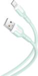 XO NB212 USB-C adatkábel (Zöld) - 2.1A