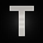 Autófejlesztés Öntapadó krómhatású műgyantás T betű 27 x 27 mm