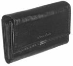 Absolut leather Nagy méretű fekete pincér tárca, brifkó Absolut Leather (7420 fekete)