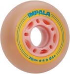 Impala Rollerskates Impala Inline Wheels 70mm 84A (4db) - Pink/Yellow