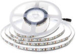 V-TAC Bandă LED SMD2835, 8W, 120 LEDs, 24V, IP20, Lumina Calda 3000K, PCB dublu, 10m/rola (10556-)