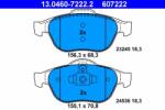 ATE set placute frana, frana disc ATE 13.0460-7222.2 (13.0460-7222.2)