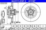 ATE Disc frana ATE 24.0111-0167.2 (24.0111-0167.2)