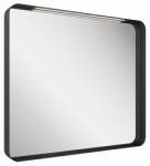 RAVAK fürdőszobai tükör STRIP 500x700 fekete, világítással X000001569 (X000001569)