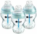 Tommee Tippee Advanced Anti-Colic бебешко шише против колики самостерилизиращ Slow Flow 0m+ 3x260ml