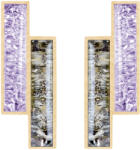 Preciosa Elegáns acél fülbevaló Preciosa cseh kristállyal Desire 7424 72