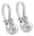 Soliter Brilio Fehér arany gyermek fülbevaló kristályokkal 236 001 01037 07