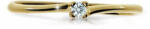 Cutie Diamonds Csillogó sárga arany gyűrű gyémánttal DZ6733-2948-00-X-1 49 mm