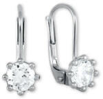 Soliter Brilio Silver Ezüst fülbevaló kristályokkal 436 001 00 235 04