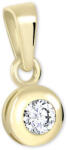 Soliter Brilio Kristállyal díszített arany medál 246 001 00322