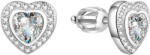 Beneto Csillogó szív fülbevalók AGUP1498S