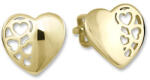 Soliter Brilio Arany fülbevalók Szívecske 231 001 00648