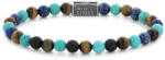 Rebel&Rose Gyöngy karkötő Mix Turquoise 925 RR-6S006-S 17, 5 cm - M
