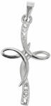 Soliter Brilio Eredeti fehér arany kereszt 249 001 00471 07
