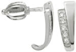 Soliter Brilio Fehérarany fülbevaló kristályokkal 239 001 00575 07