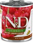 N&D Conserva N&D Quinoa Skin&Coat cu Vanat si Cocos, 285 g
