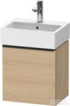 Duravit D-NEO 434 x 322 mm-es 1 ajtós szekrény Vero Air kézmosóhoz, balos, Natural Oak DE4217L3030 (DE4217L3030)