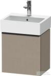 Duravit D-NEO 434 x 322 mm-es 1 ajtós szekrény Vero Air kézmosóhoz, balos, Linen Decor DE4217L7575 (DE4217L7575)