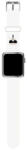 Karl Lagerfeld Apple Watch 38 / 40 / 41 Silicone Karl's Head hátlap tok KLAWMSLKW fehér (KLAWMSLKW)