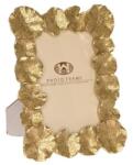  Képkeret levél mintával poly 14, 5x19, 5x2, 3cm arany (H21A0187-46GE)