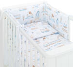 MT Textil MTT 3 részes ágyneműhuzat szett (100x135cm) - Vonatok - babylion