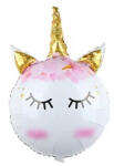 Balloons4party Balon folie figurina cap unicorn 60 cm
