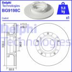DELPHI Disc frana DELPHI BG9198C (BG9198C) - automobilus