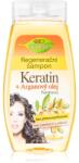 Bione Cosmetics Keratin + Argan sampon pentru regenerare pentru un par stralucitor si catifelat 260 ml