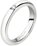 Morellato Acél gyűrű kristályokkal szerelem gyűrűk SNA46 56 mm