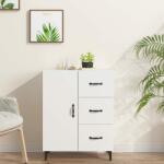 vidaXL Servantă, alb, 69, 5x34x90 cm, lemn prelucrat (812177) Comoda