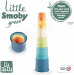 Smoby Turn din trestie de zahăr Bio Sugar Cane Magic Tower Little Smoby 40 cm 6 căni Green 100% reciclabile de la 12 luni (SM140602)